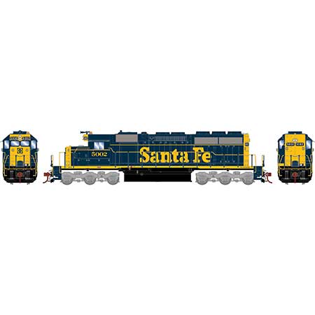 Athearn HO Scale SD40, Santa Fe #5002