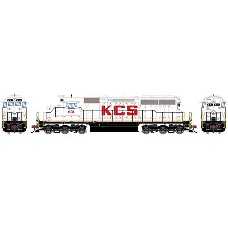 Athearn HO Scale SD40, Kansas City Southern #631