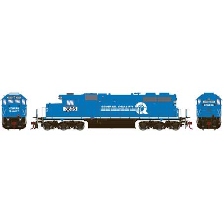 Athearn HO Scale Norfolk Southern ex Conrail RTR SD38 NS #3805 DC ATH88645