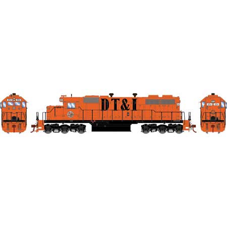 Athearn HO Scale RTR SD38 w/DCC & Sound, DT&I #254