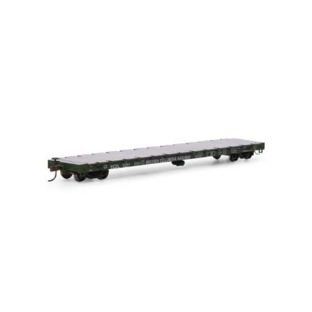 Athearn HO Scale RTR 60' Flat Car, BCOL #1511