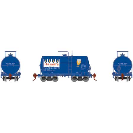 Athearn HO 30' NACC 8,000-Gallon Tank, HAMX #32015