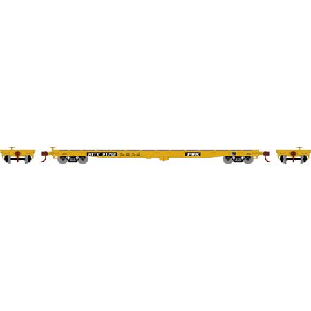 Athearn HO Scale RTR 60' Flat, TTX #91208