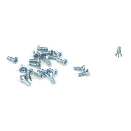 Athearn Flat Head Screw, 2-56 x 1/4" (24)