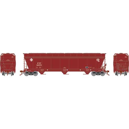 Athearn Genesis  HO Scale ACF 4600 3-Bay Center Flow Hopper, ATSF #314275 - Fusion Scale Hobbies