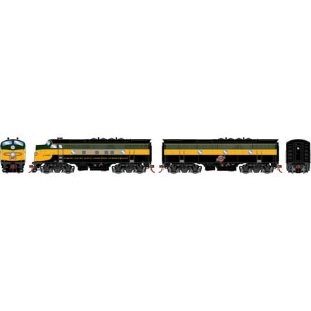 Athearn Genesis HO F3A/F3B Set C&NW #4066-A/#4066-B