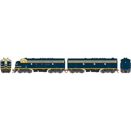 Athearn Genesis HO F7A/F7B Set ATSF #257L/#257A