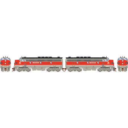 Athearn Genesis HO F3A/F3A Set Monon #84-A/#84-B