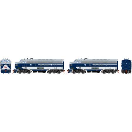 Athearn Genesis HO F7A/F7A Set WAB #1169-A/#1189