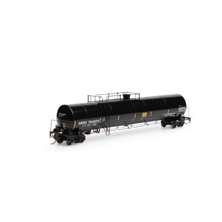 Athearn Genesis  HO Scale 33,900-Gallon LPG Tank/Late, GBRX #704978 - Fusion Scale Hobbies