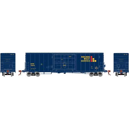 Athearn Genesis HO 50' PC&F SS Box w/14' Plug Door, GWS #136141