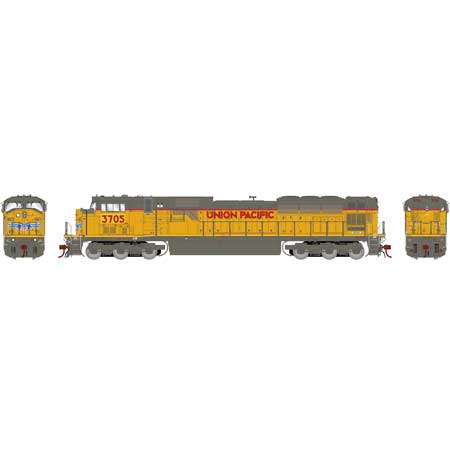 Athearn Genesis  HO Scale G2 SD90MAC, UP #3705 - Fusion Scale Hobbies