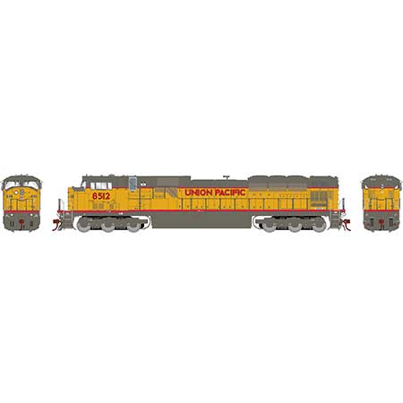 Athearn Genesis  HO Scale G2 SD90MAC-H Phase I w/DCC & Sound, UP #8512 - Fusion Scale Hobbies