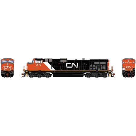 Athearn Genesis  HO Scale G2 Dash 9-44CW, CN #2572 - Fusion Scale Hobbies