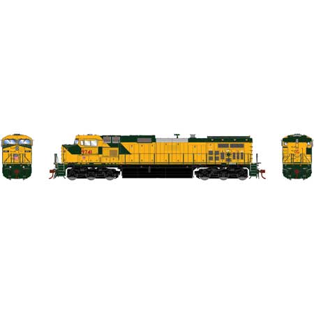 Athearn Genesis HO Scale UP #9741 Dash 9-44CW