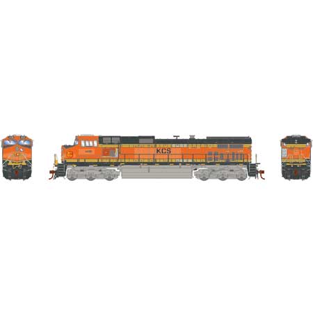 Athearn Genesis HO Scale  KCS #4430 Dash 9-44CW