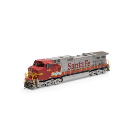 Athearn Genesis  HO Scale G2 Dash 9-44CW w/DCC & Sound, SF #644 - Fusion Scale Hobbies