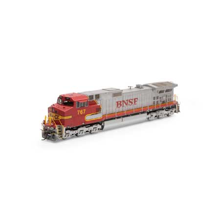 Athearn Genesis  HO Scale G2 Dash 9-44CW w/DCC & Sound, BNSF #767 - Fusion Scale Hobbies