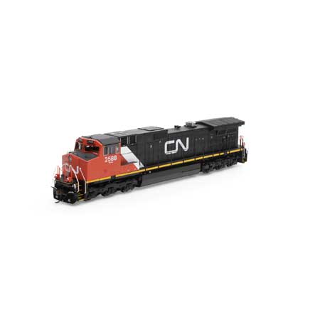 Athearn Genesis  HO Scale G2 Dash 9-44CW w/DCC & Sound, CN #2588 - Fusion Scale Hobbies