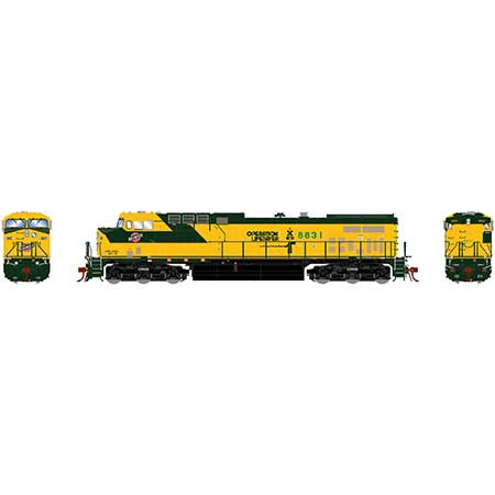 Athearn Genesis  HO Scale G2 AC4400CW w/DCC & Sound, C&NW #8831 - Fusion Scale Hobbies