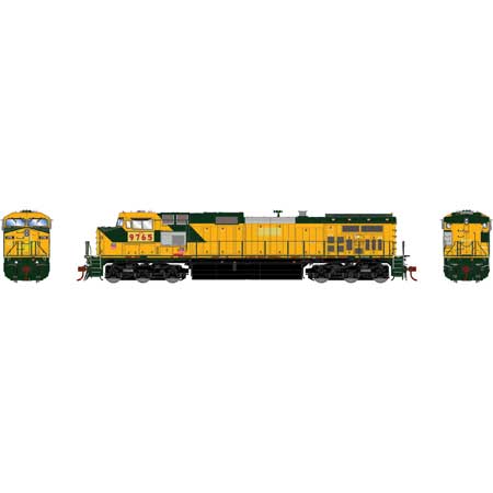 Athearn Genesis HO Scale Union Pacific UP #9675 Dash 9-44CW w/DCC & Sound