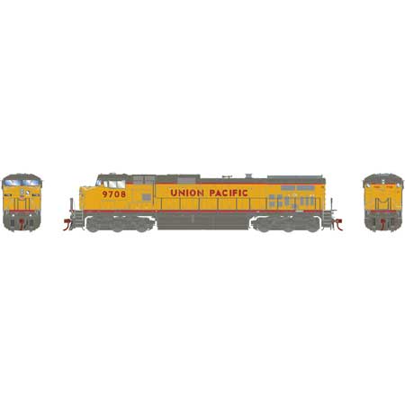 Athearn Genesis HO Scale Union Pacific UP #9708 Dash 9-44CW w/DCC & Sound