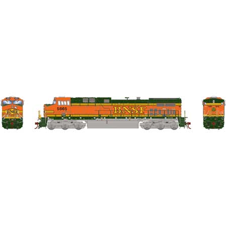 Athearn Genesis  HO Scale AC4400CW, BNSF #5665 - Fusion Scale Hobbies