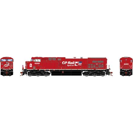 Athearn Genesis  HO Scale AC4400CW, CPR #9500 (RCMP Musical Ride) - Fusion Scale Hobbies