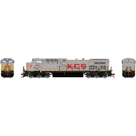 Athearn Genesis  HO Scale AC4400CW w/DCC & Sound, KCS #2001 - Fusion Scale Hobbies