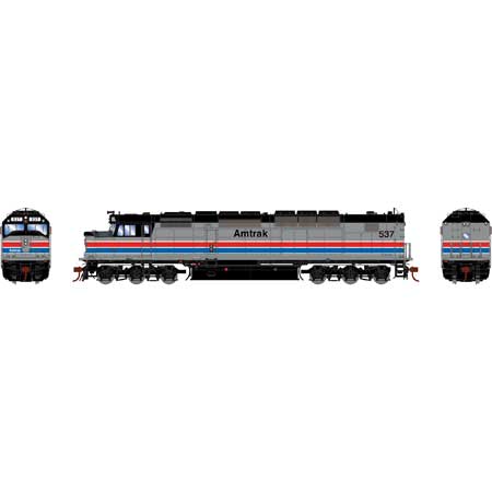 Athearn Genesis  HO Scale SDP40F, Amtrak/Phase II #537 - Fusion Scale Hobbies