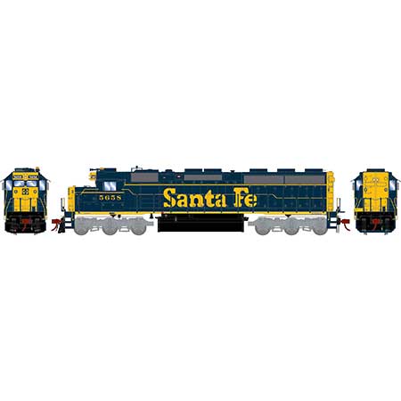 Athearn Genesis  HO Scale SD45-2, SF #5658 - Fusion Scale Hobbies