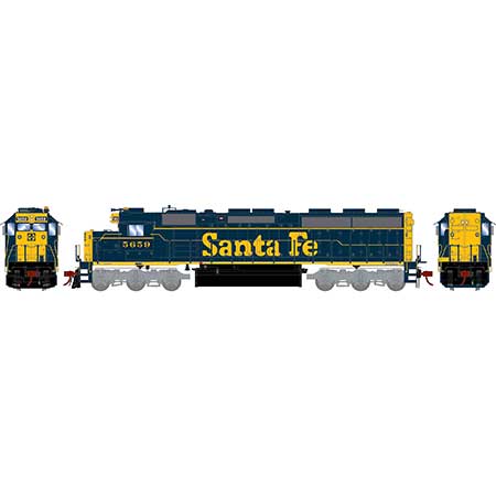 Athearn Genesis  HO Scale SD45-2 w/DCC & Sound, SF #5659 - Fusion Scale Hobbies