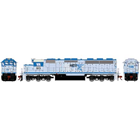 Athearn Genesis  HO Scale SD45-2 w/DCC & Sound, HATX #913 - Fusion Scale Hobbies