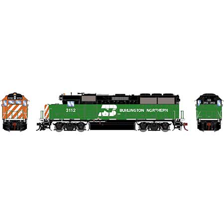 Athearn Genesis  HO Scale GP50, BN #3112 - Fusion Scale Hobbies