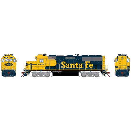 Athearn Genesis  HO Scale GP50, ATSF #3847 - Fusion Scale Hobbies