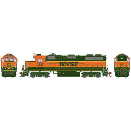 Athearn Genesis HO GP39-2u BNSF #2837