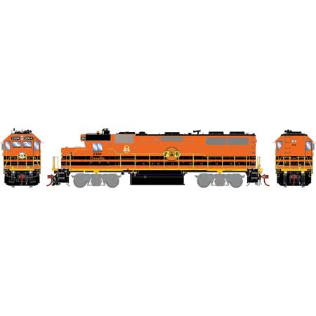 Athearn Genesis HO GP39-2 PNWR #2304