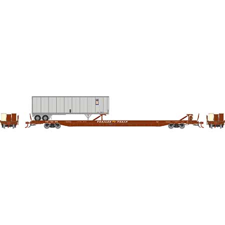 Athearn Genesis  HO Scale F89F Trailr/40' Trailer, TTX #152199, Realco - Fusion Scale Hobbies