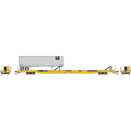 Athearn Genesis  HO Scale F89F Trailer/40' Trailer, TTX #155695, MPZ - Fusion Scale Hobbies