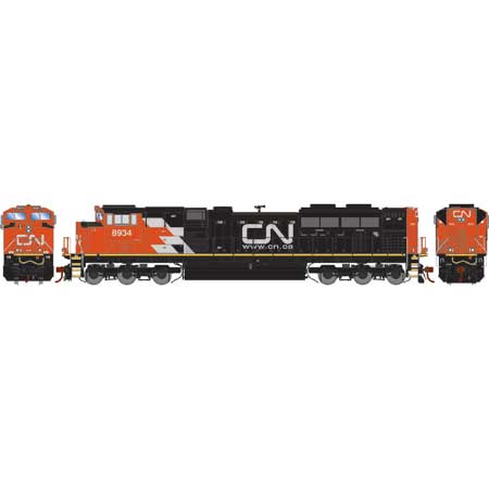 Athearn Genesis  HO Scale G2 SD70M-2 w/DCC & Sound, CN #8934 - Fusion Scale Hobbies