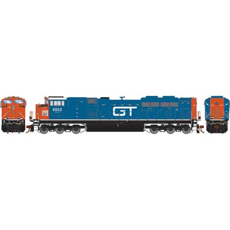 Athearn Genesis  HO Scale G2 SD70M-2 w/DCC & Sound, CN/GT/Heritage #8952 - Fusion Scale Hobbies