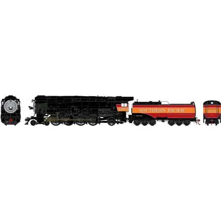 Athearn Genesis  HO Scale 4-8-2 MT-4 w/DCC and Sound, SP/Daylight #4353 - Fusion Scale Hobbies