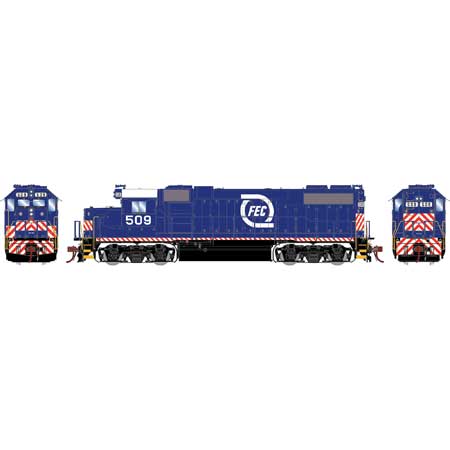 Athearn Genesis  HO Scale GP38-2, FEC #509 - Fusion Scale Hobbies