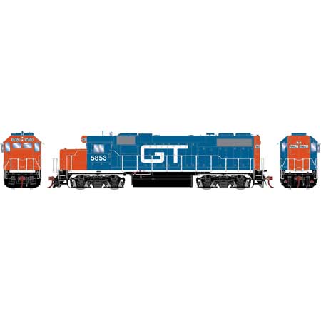 Athearn Genesis  HO Scale GP38-2, GTW #5853 - Fusion Scale Hobbies