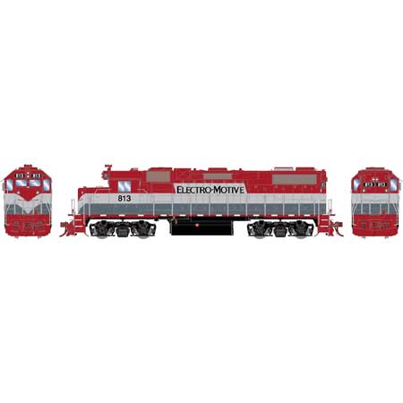 Athearn Genesis  HO Scale GP38-2, EMD Lease #813 - Fusion Scale Hobbies