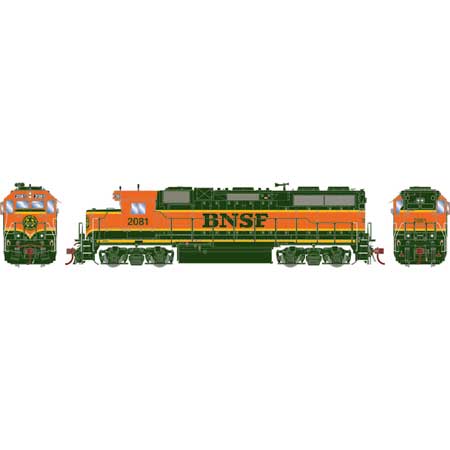 Athearn Genesis  HO Scale GP38-2, BNSF #2081 - Fusion Scale Hobbies