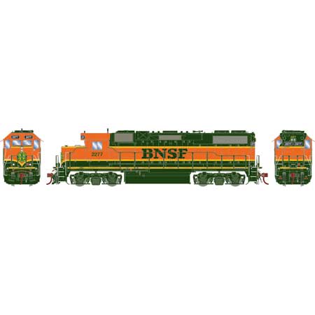 Athearn Genesis  HO Scale GP38-2, BNSF #2277 - Fusion Scale Hobbies