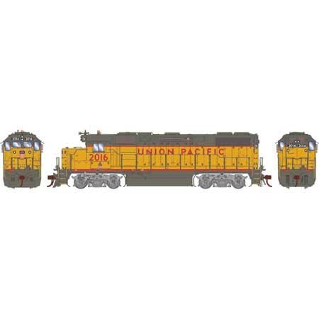 Athearn Genesis  HO Scale GP38-2, UP #2016 - Fusion Scale Hobbies