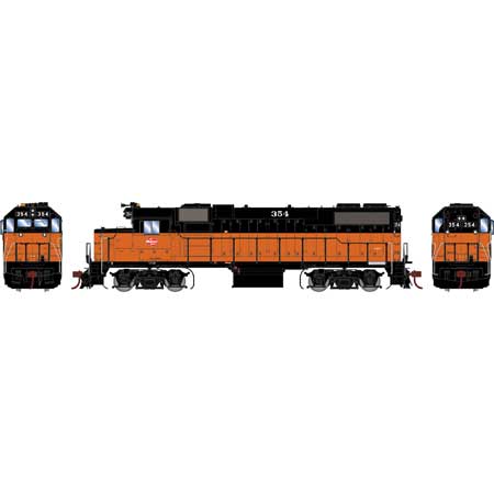 Athearn Genesis  HO Scale GP38-2, MILW #354 - Fusion Scale Hobbies