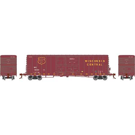 Athearn Genesis  HO Scale 50' PC&F 8' & 6' Box, WC #12084 - Fusion Scale Hobbies